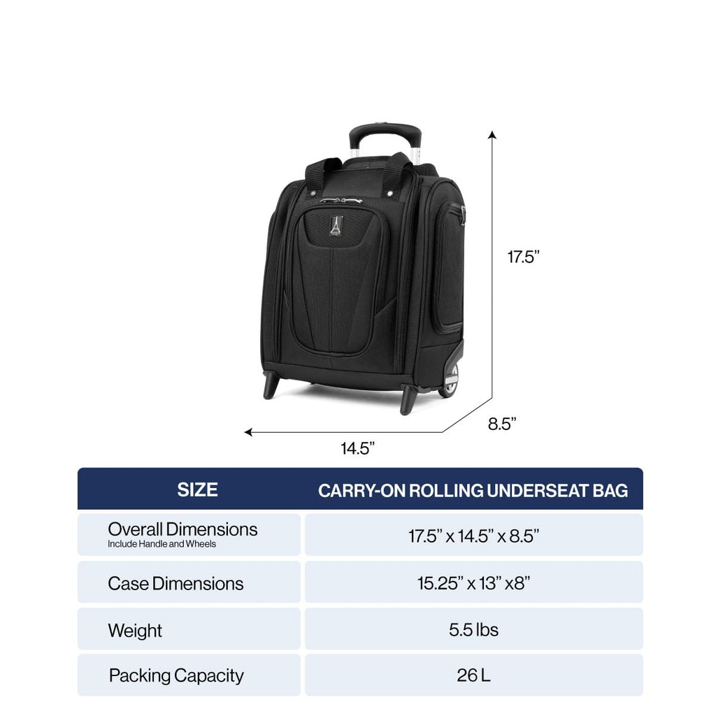 Black Softside Carry-On Underseat B86901