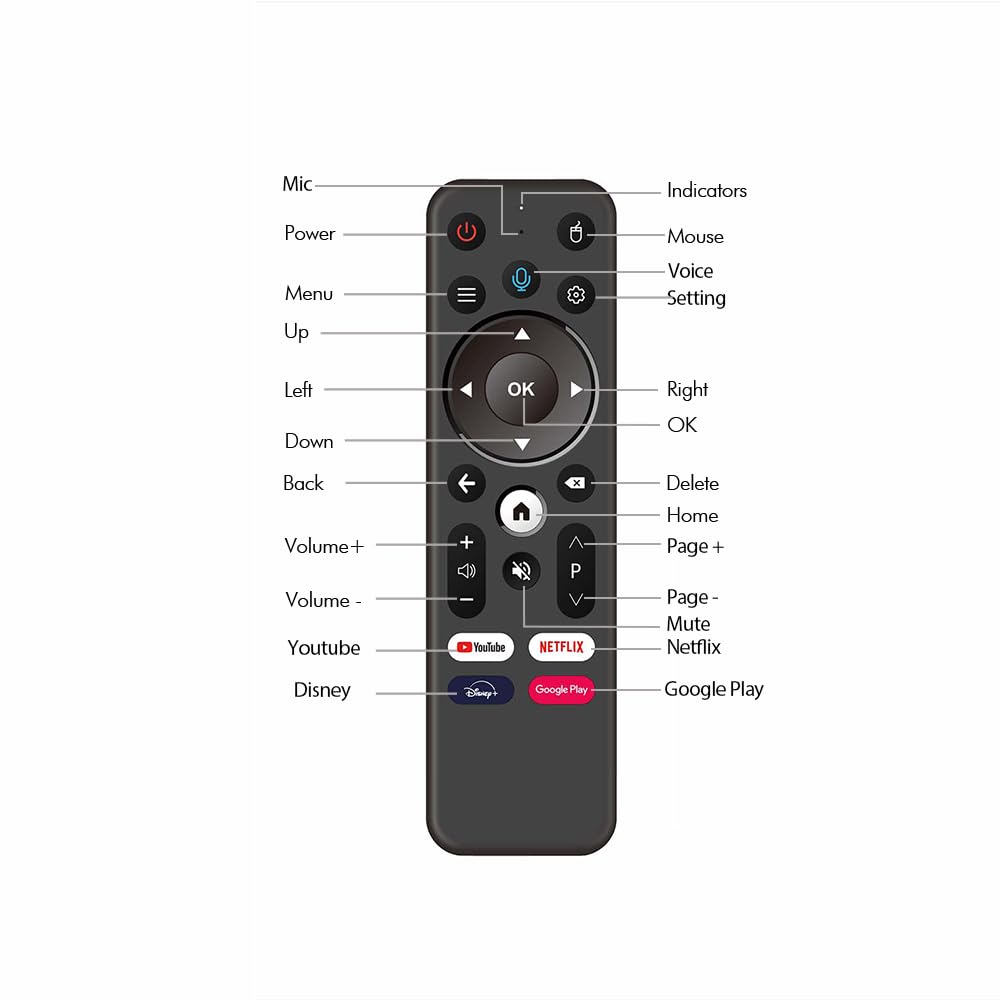 Android TV Box 4K Ultra HD Streaming Device R297109