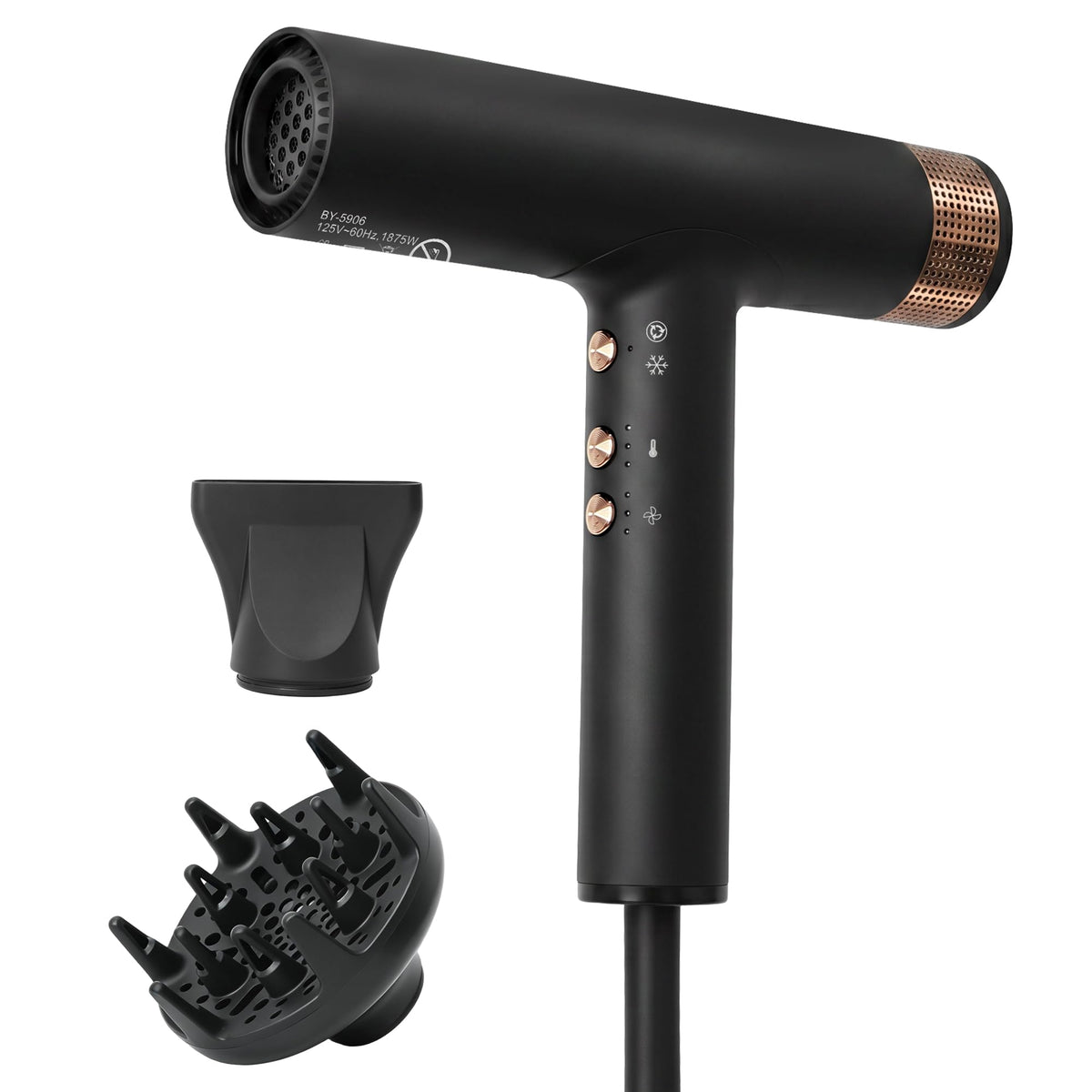 1875W Ionic Hair Dryer with Diffuser E18779