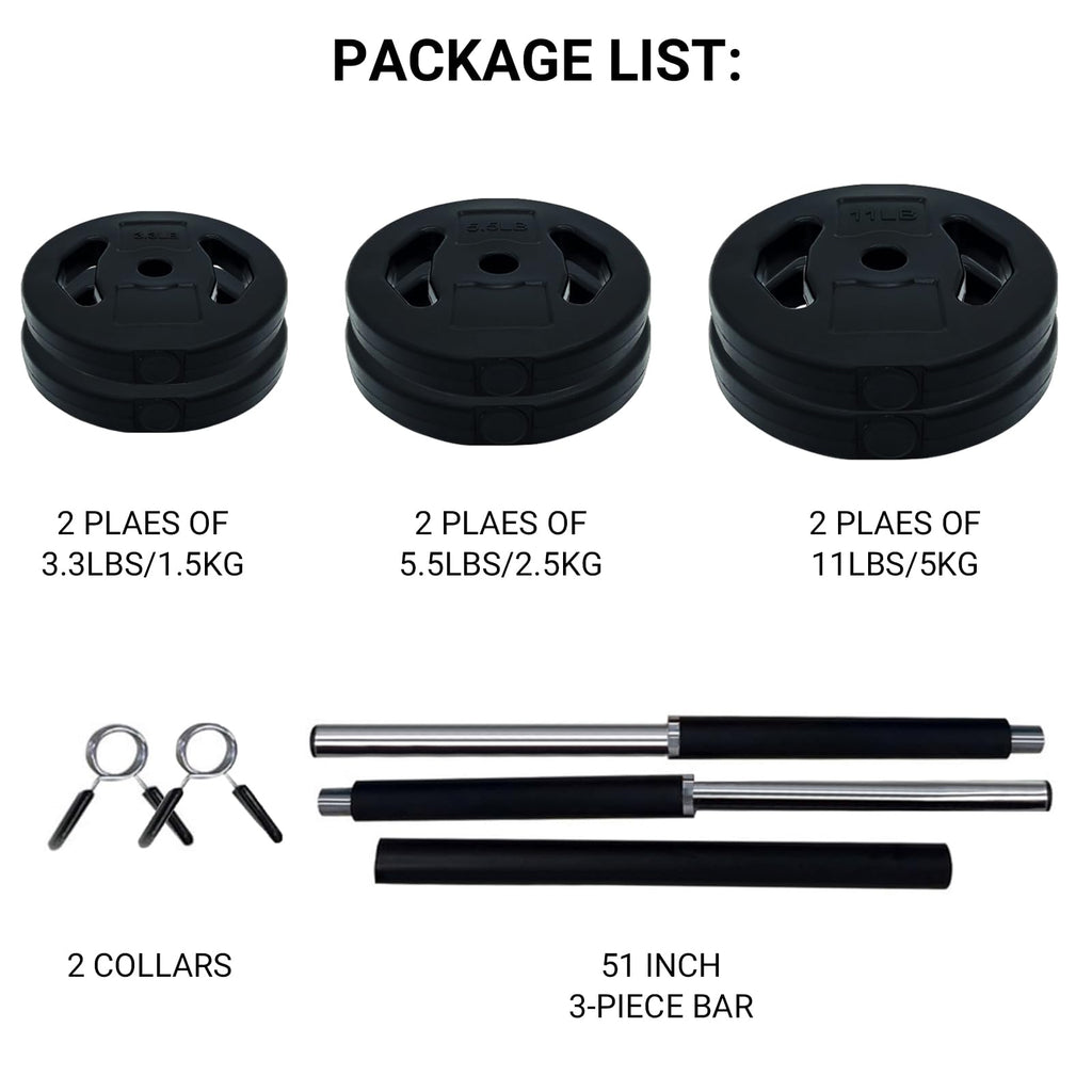 Adjustable Barbell Weight Set G35063