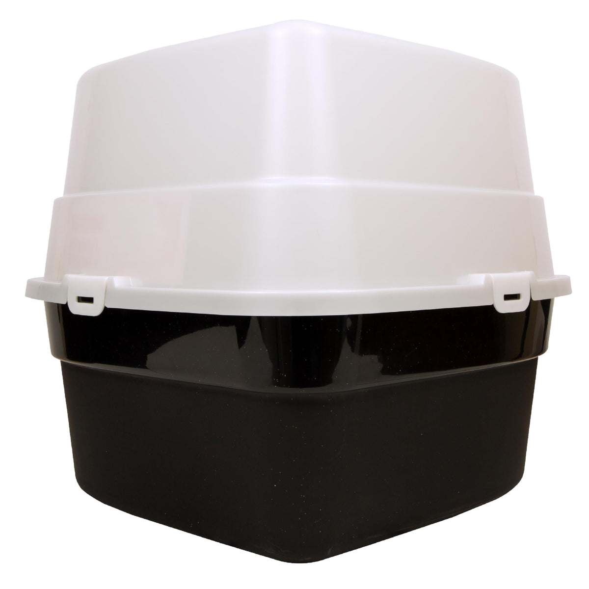 Hooded Corner Cat Litter Box with Charcoal Filter S570