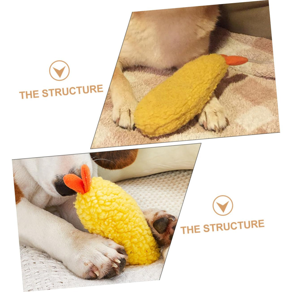 2 Pack Plush Squeaky Dog Toy K5287