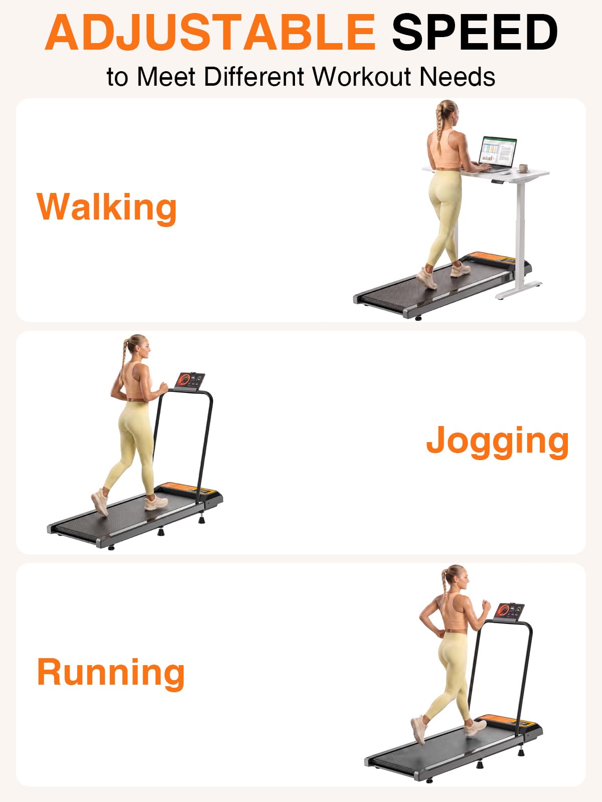 Under Desk Treadmill with Incline T301