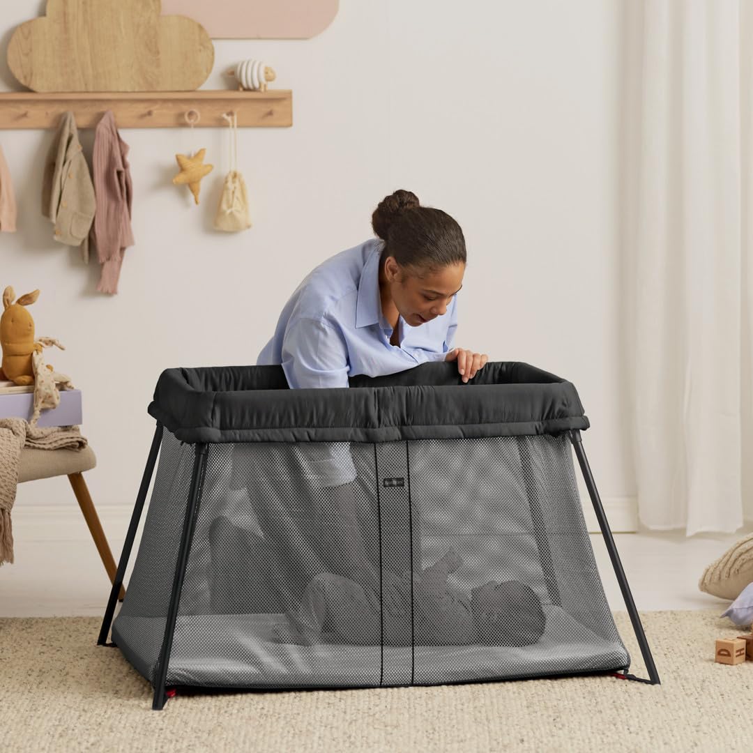 Travel Crib with Fitted Sheet Q57593