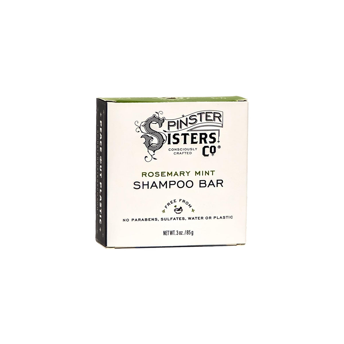Rosemary Mint Shampoo Bar, Conditioner Bar, Brown Dry Shampoo E39847