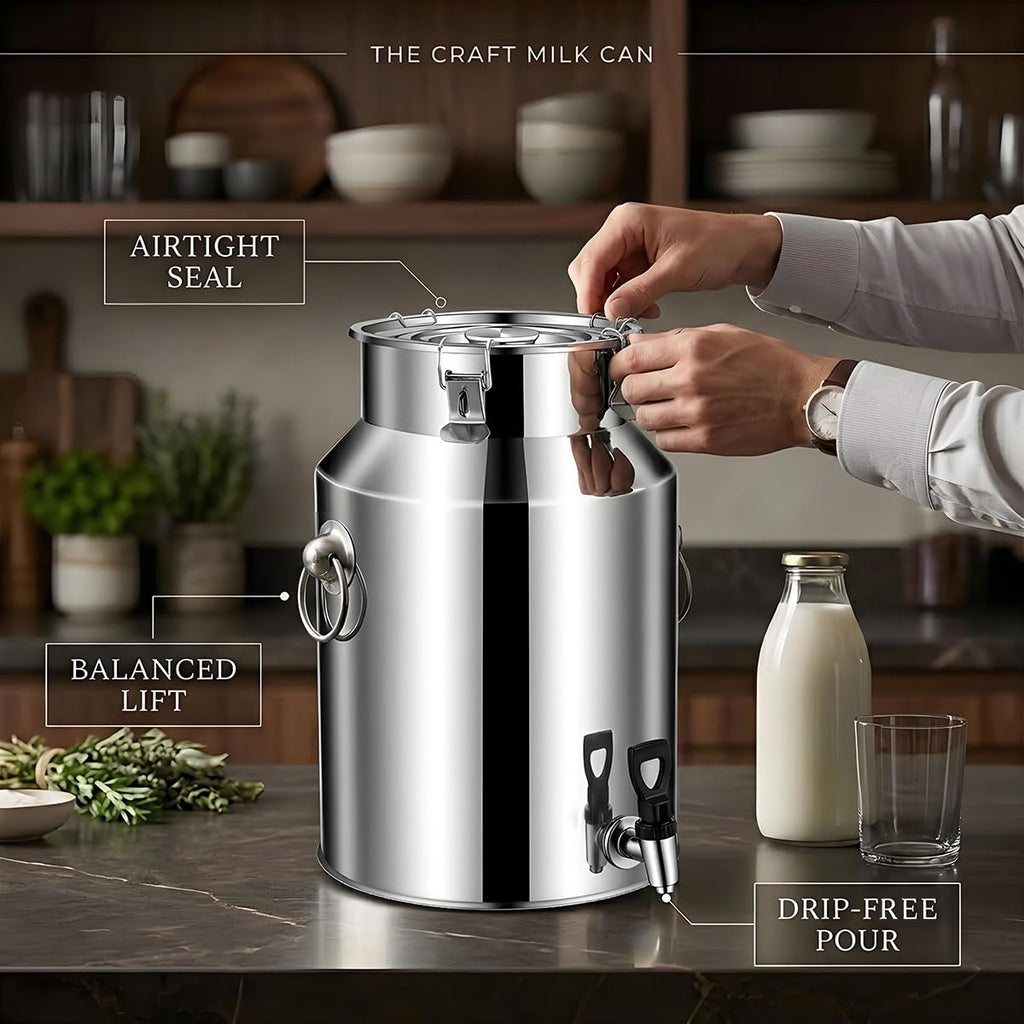 Stainless Steel Beverage Dispenser with Faucet S6558