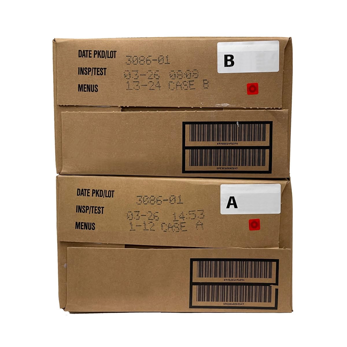 Meals Ready to Eat A and B Cases G219