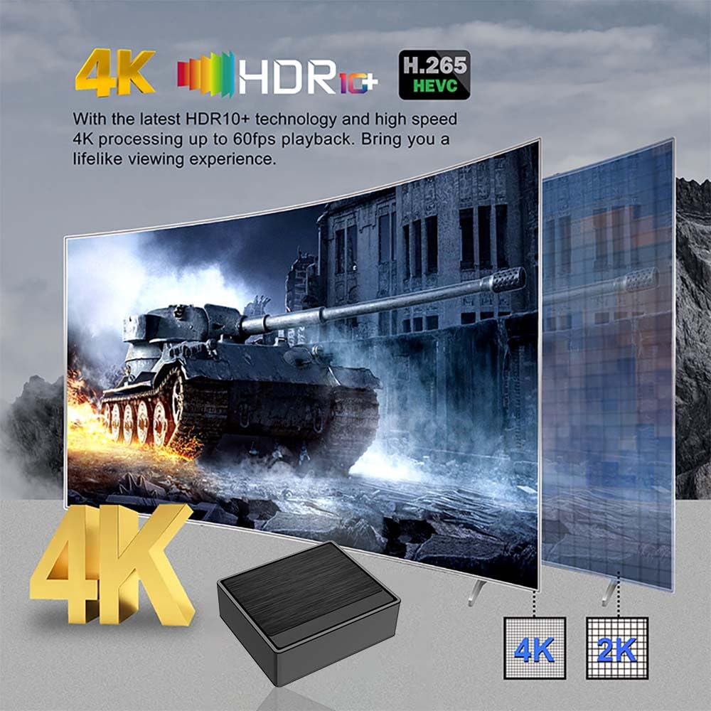 Android TV Box 4K Ultra HD Streaming Device R297109