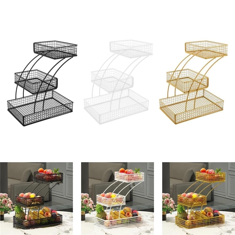 3 Tier Wire Fruit Basket N635