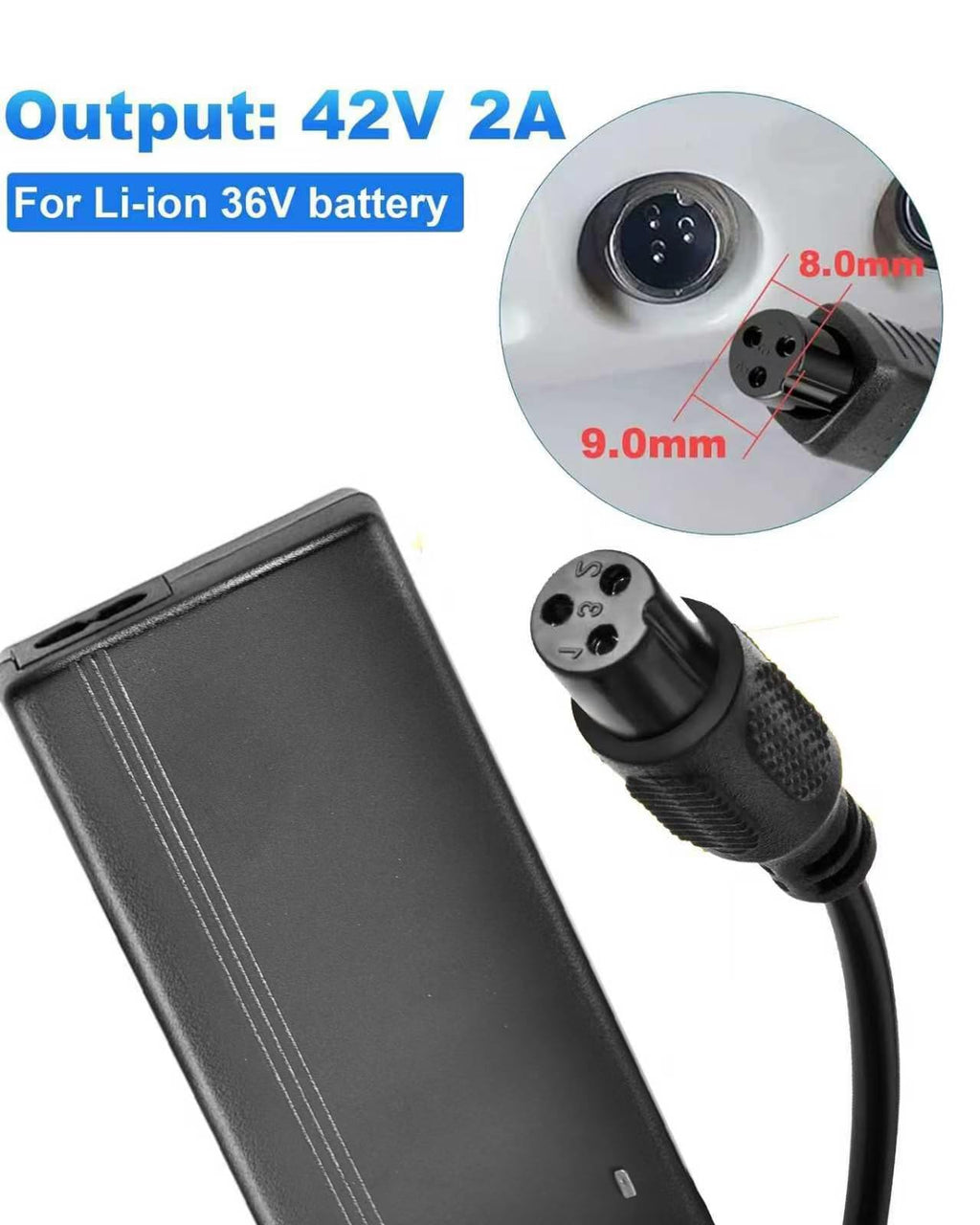 42V 2A Electric Scooter Charger R8149