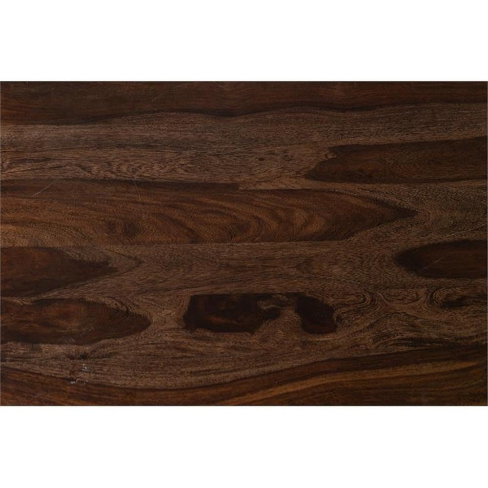 Solid Sheesham Wood Gray Coffee Table C312404