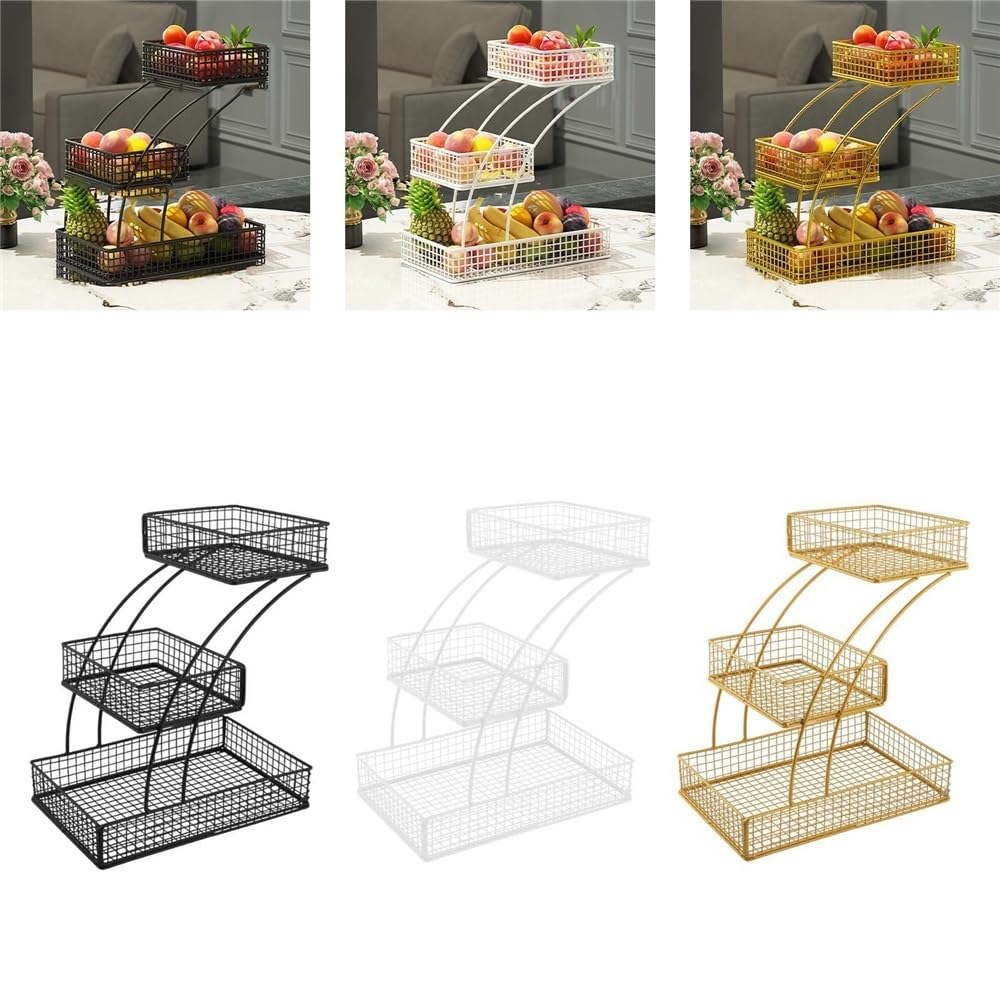 3 Tier Wire Fruit Basket N635