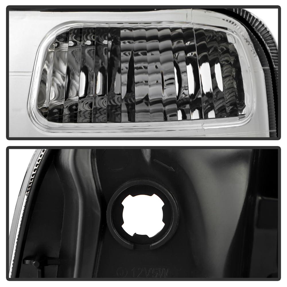 Black Headlights Headlamps Pair Replacement Left+Right H31276