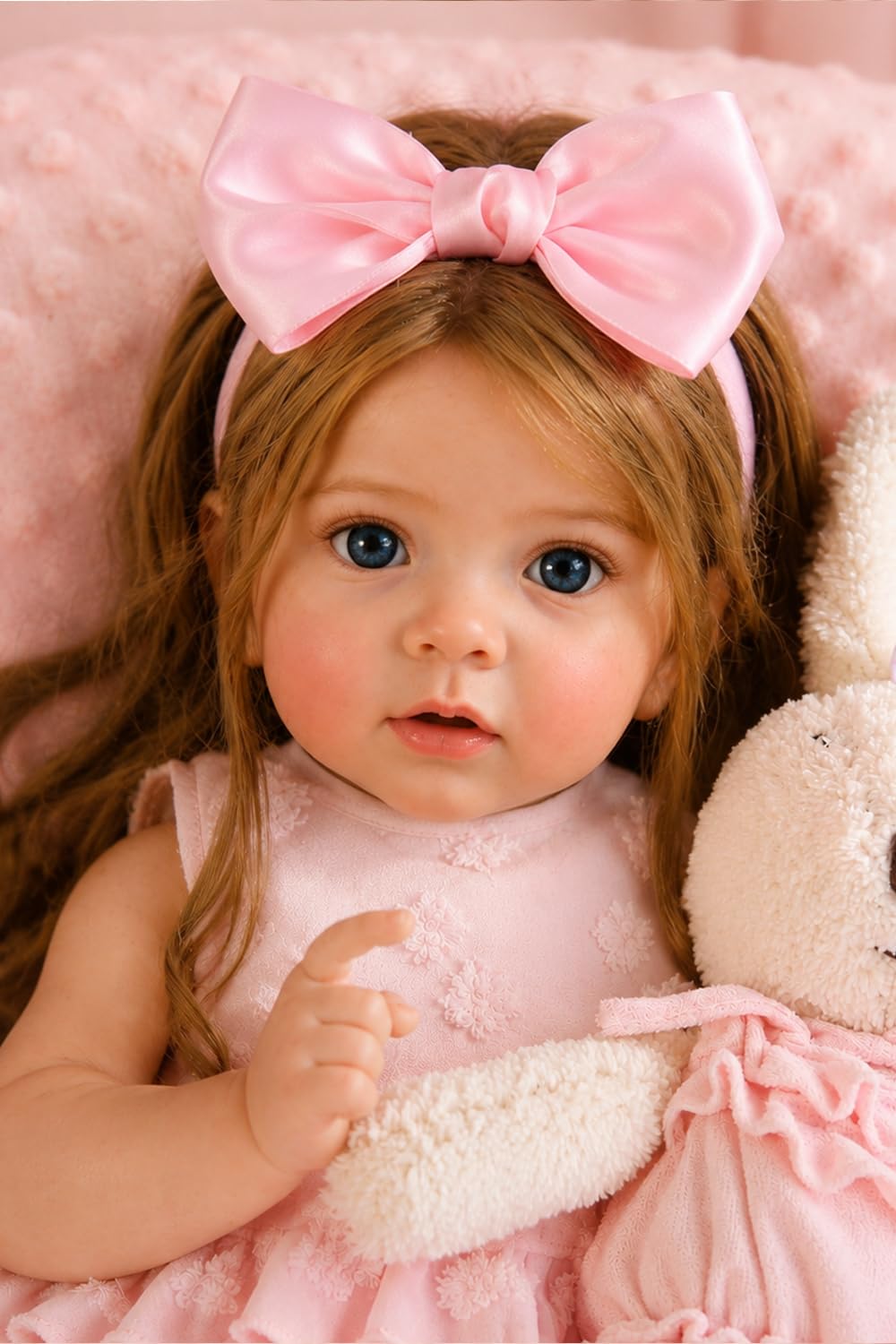 20 Inch Realistic Lifelike Newborn Baby Dolls with Soft Vinyl Body Y3182