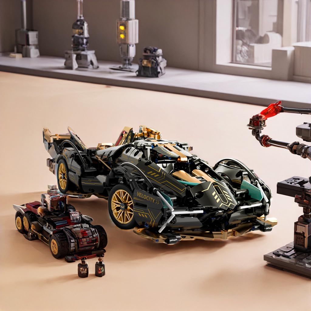 Racing Car Building Block Set 1:14 U348560