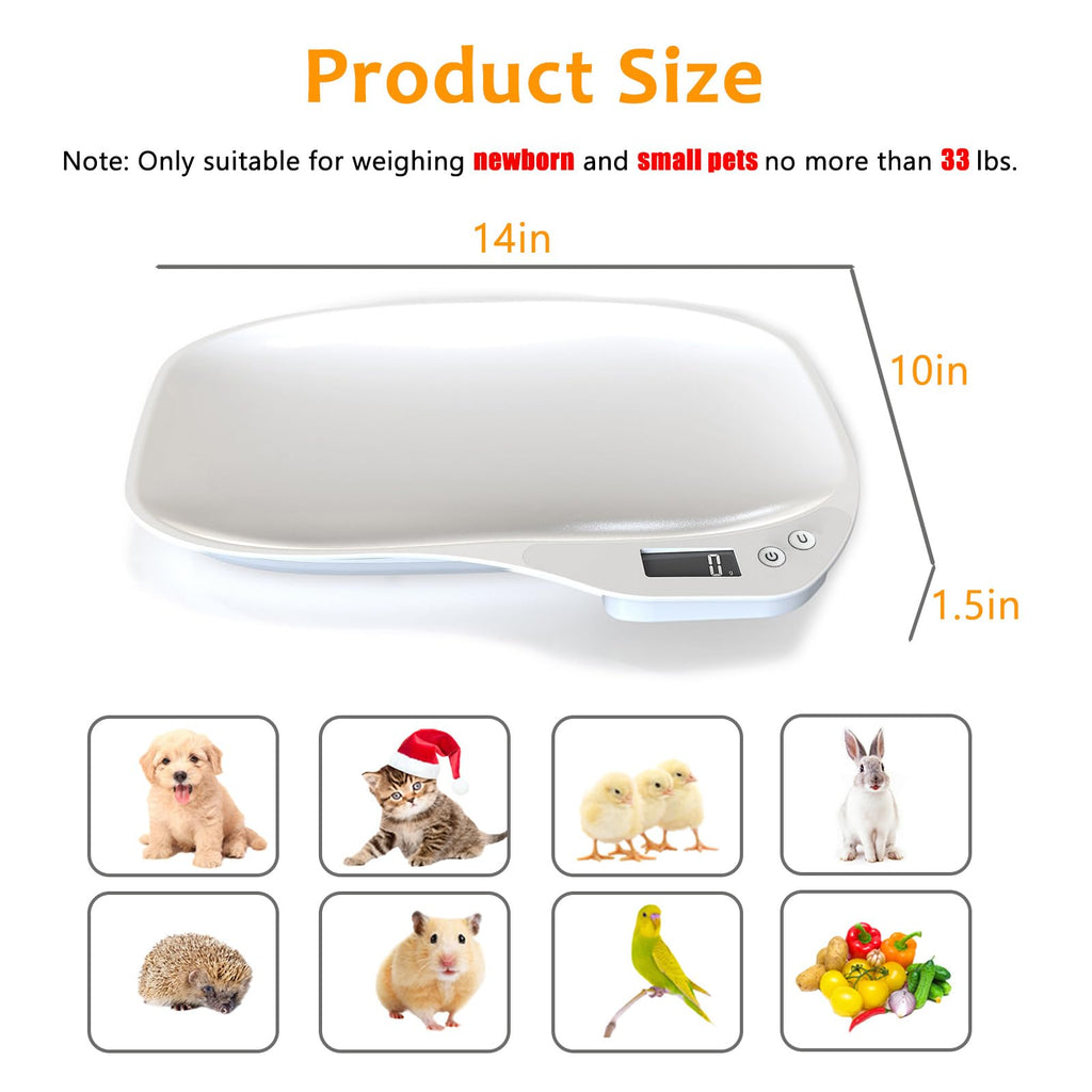 Digital Pet Scale 33lbs Z1338