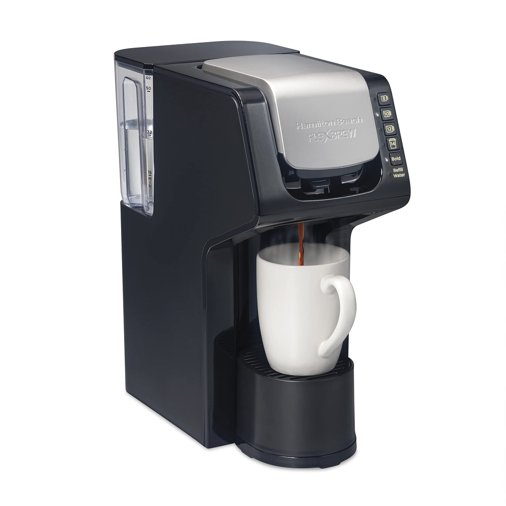 Single-Serve Coffee Maker with Removable Reservoir, Black Q55389