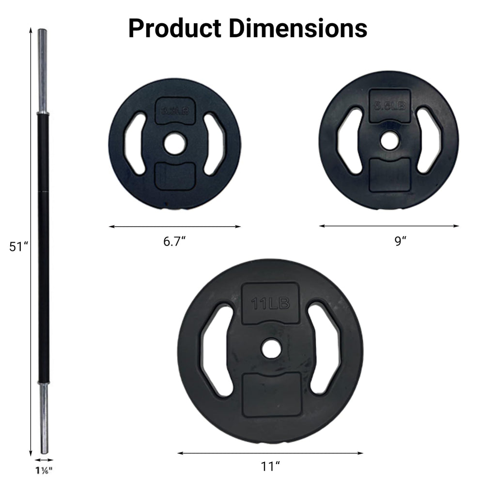 Adjustable Barbell Weight Set G35063