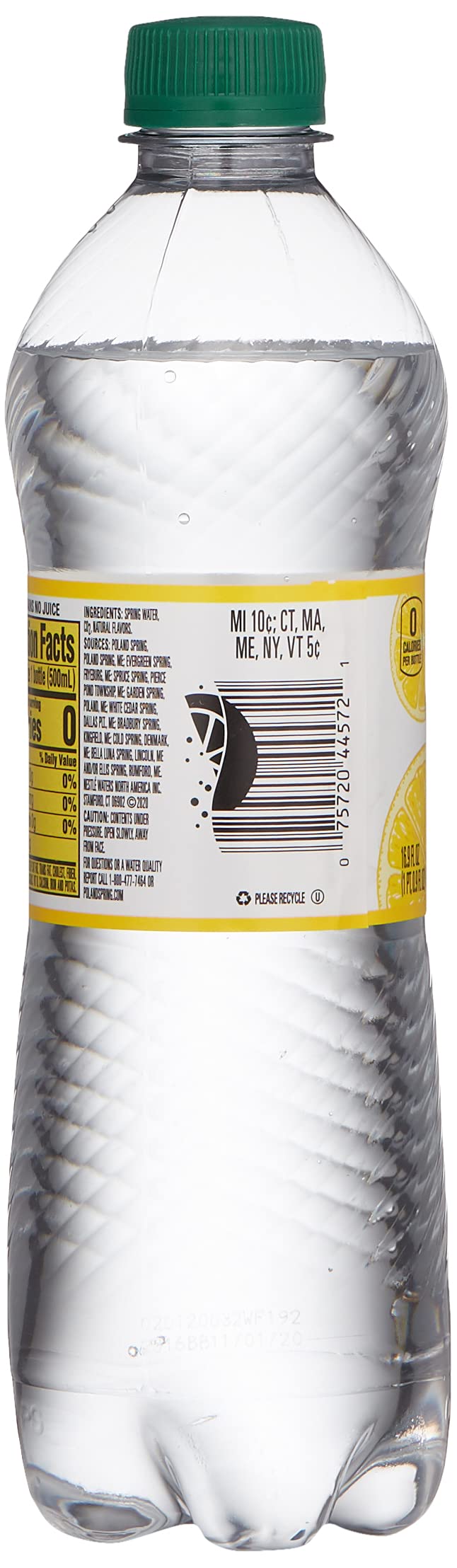 Lemon Sparkling Water 24 pk O908