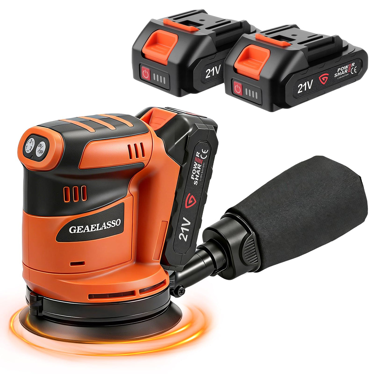 Cordless Random Orbital Sander 5 Inch N20051