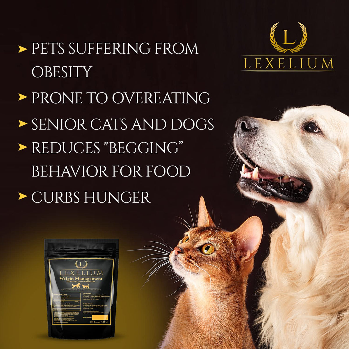 Weight Management Powder for Dogs and Cats X183085