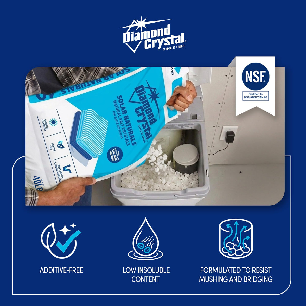 Solar Water Softener Salt 3 Pack 40 lbs Q283219
