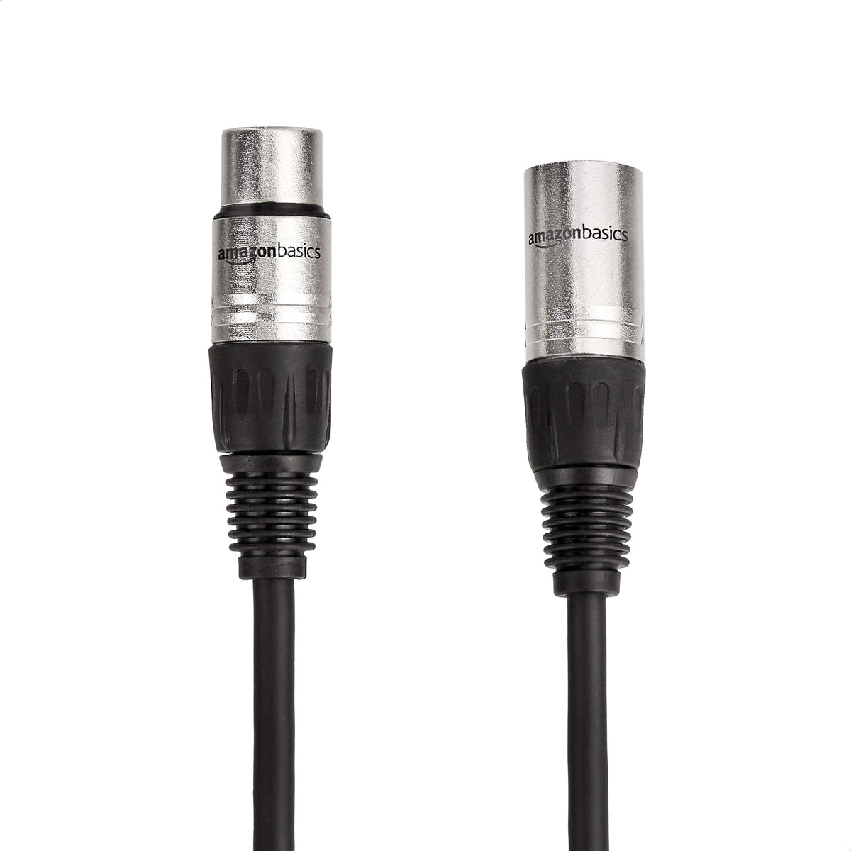 2-Pack 15 Foot Black XLR Microphone Cable O3483