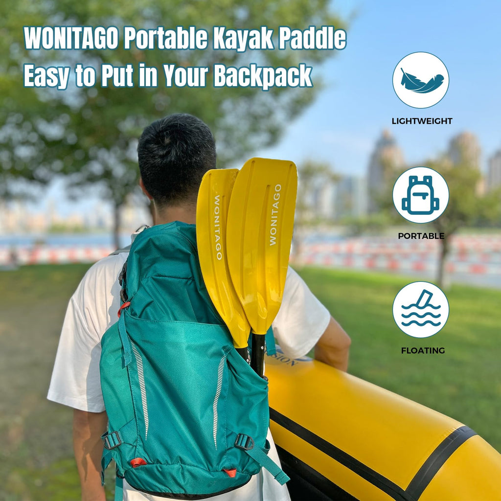 Adjustable Portable 5-Piece Kayak Paddle S677