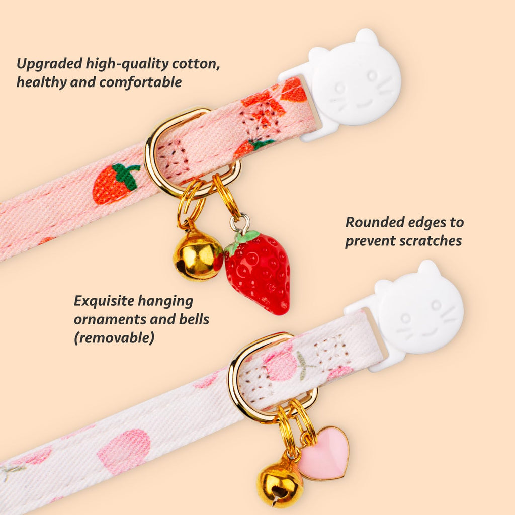 2 Pack Cotton Cat Collar S55365