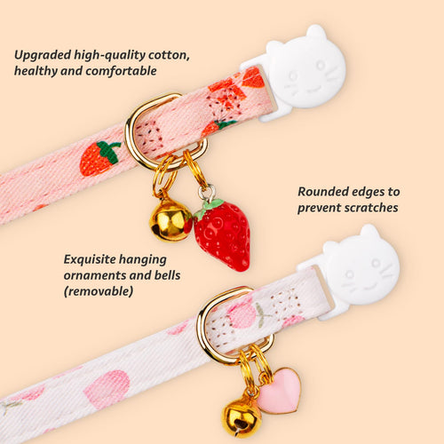 2 Pack Cotton Cat Collar S55365