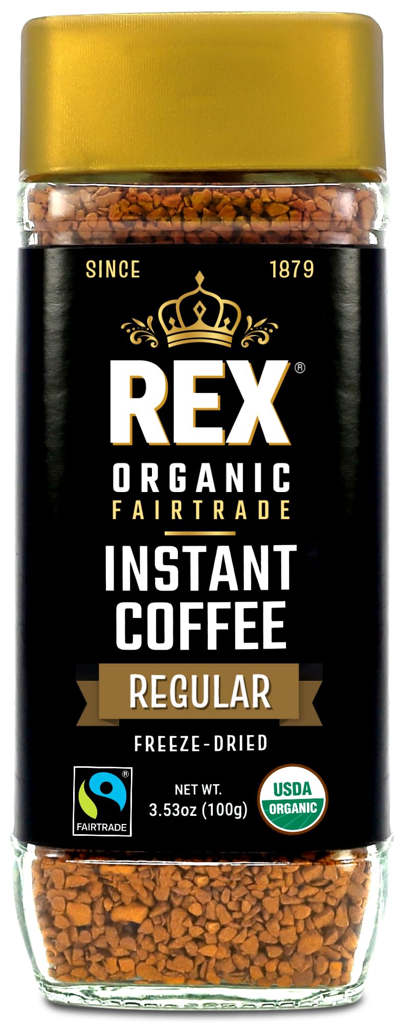 Organic Fairtrade Instant Coffee 3.53 oz C49413