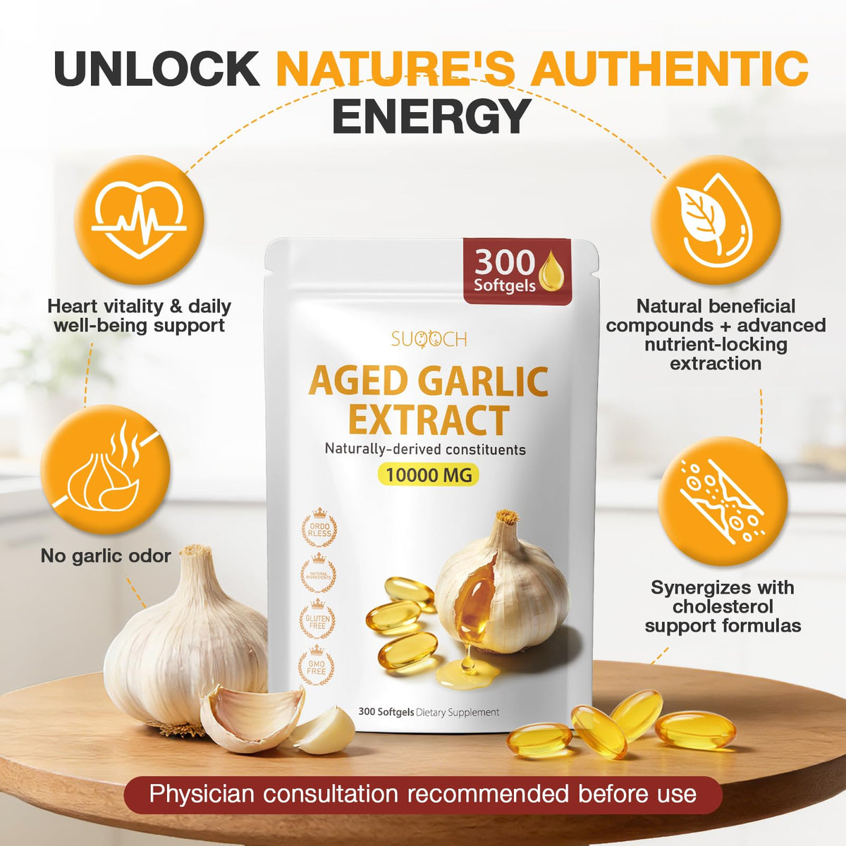 Aged Garlic Extract Softgels B44972