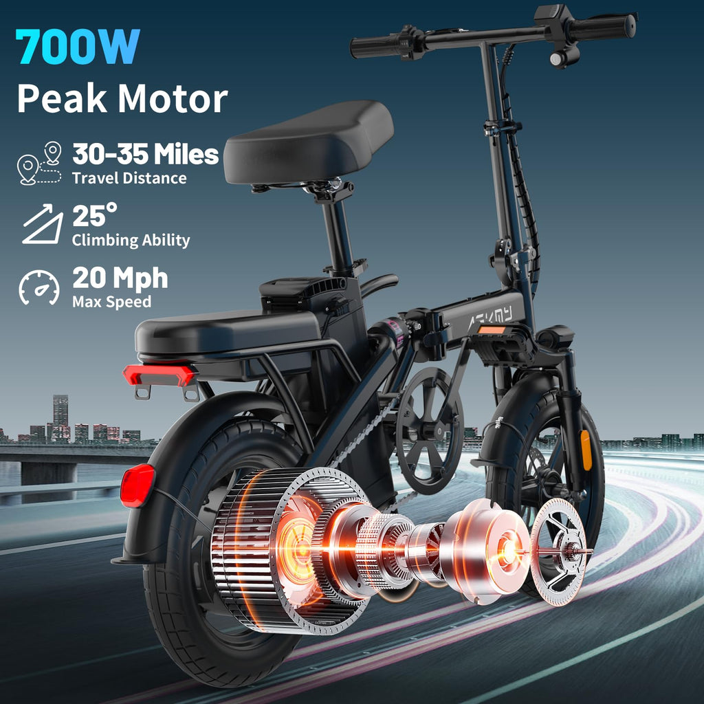 Folding Electric Bike 14" J336752