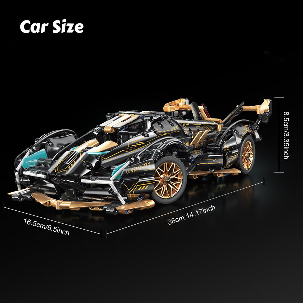 Racing Car Building Block Set 1:14 U348560