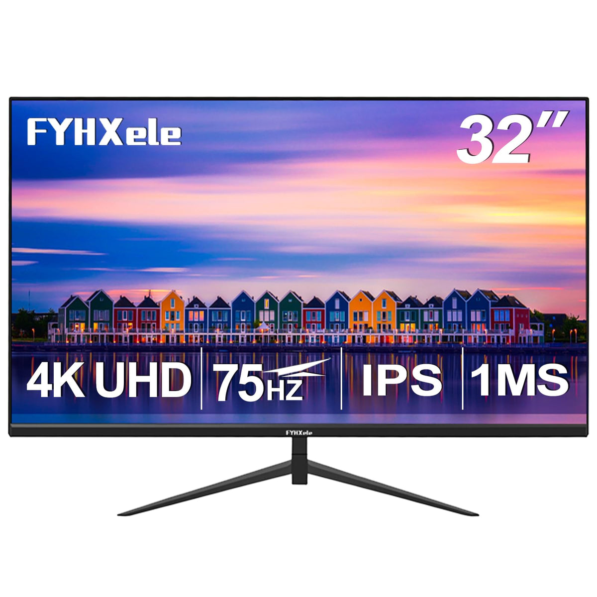 32 Inch 4K UHD IPS Computer Monitor 75hz 1MS I794272