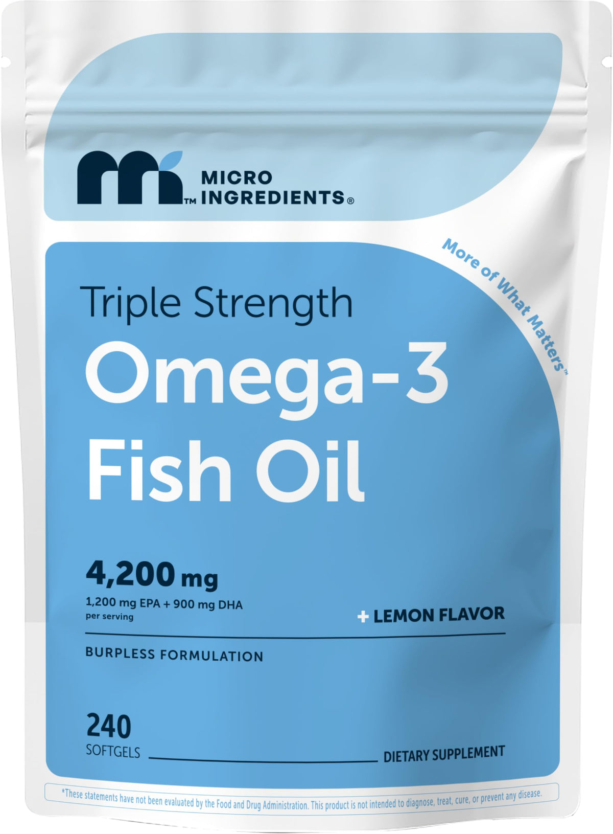 Omega-3 Fish Oil 4,200 mg Y385