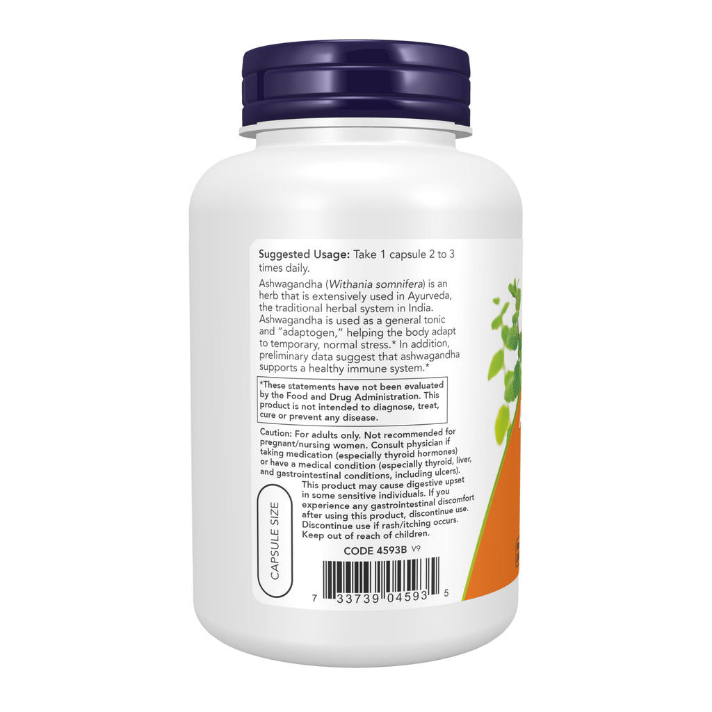 Ashwagandha 450 mg 180 Veg Caps B308895