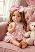 20 Inch Realistic Lifelike Newborn Baby Dolls with Soft Vinyl Body Y3182
