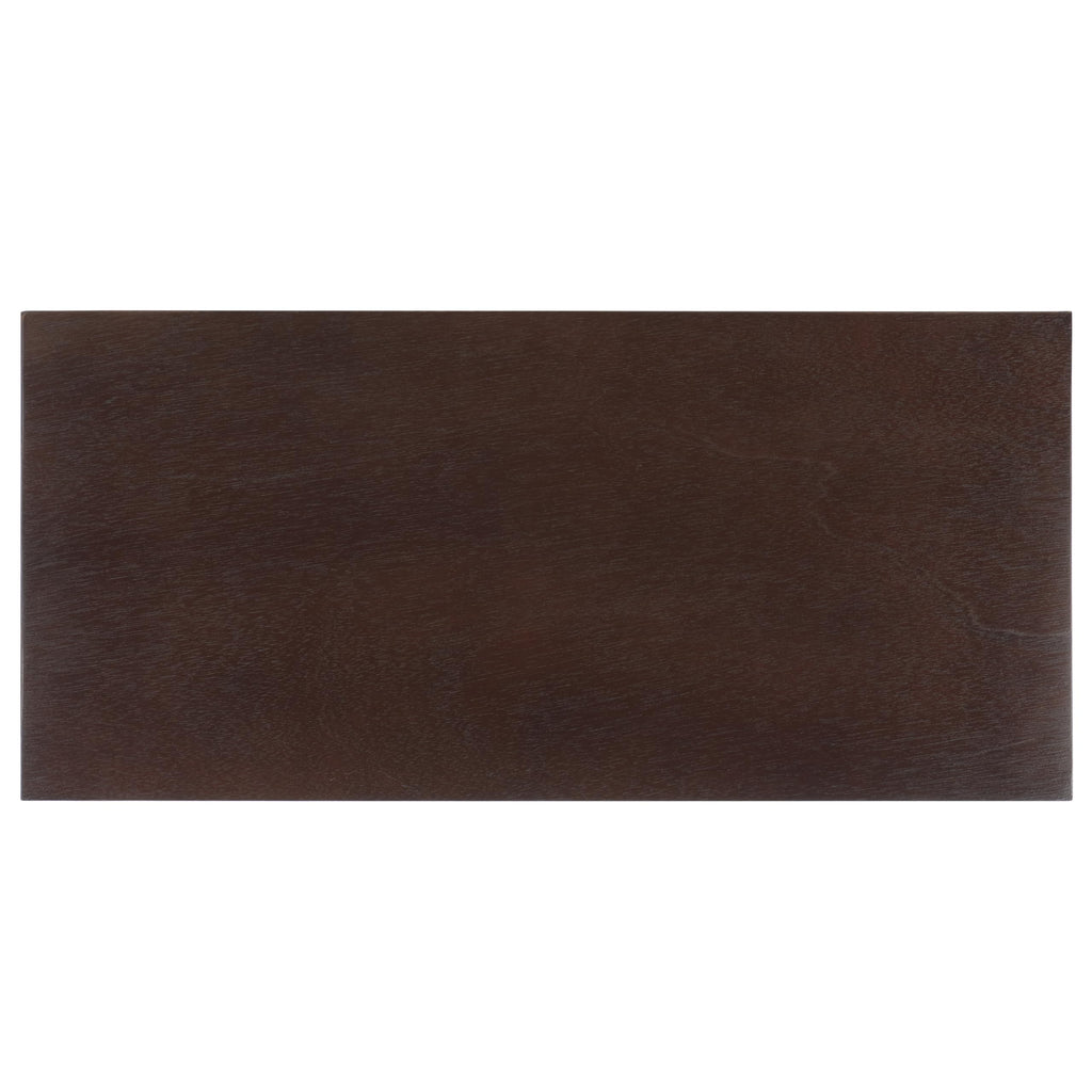 Dark Oak 2-Shelf 1-Drawer Console Table X559537