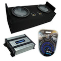 Dual 12" Sub Box Amp and Wire Kit D67235