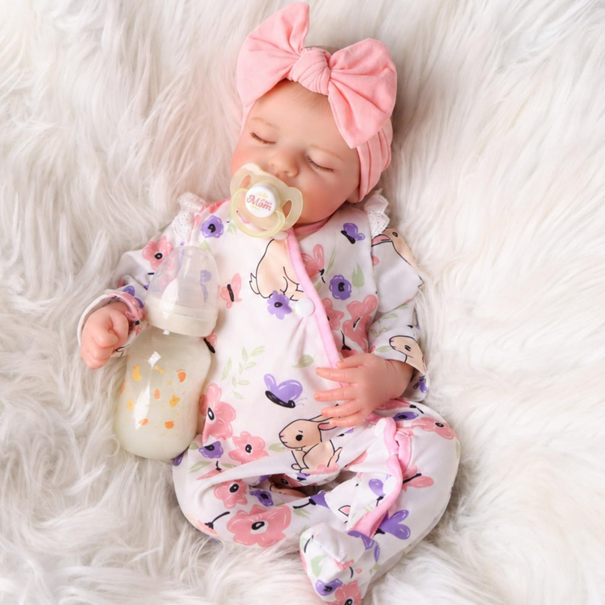 20 Inch Closed-Eye Reborn Baby Doll G920