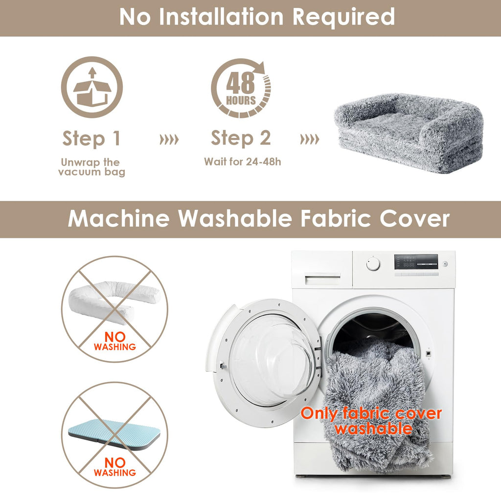 Foldable Orthopedic Dog Bed Y7944