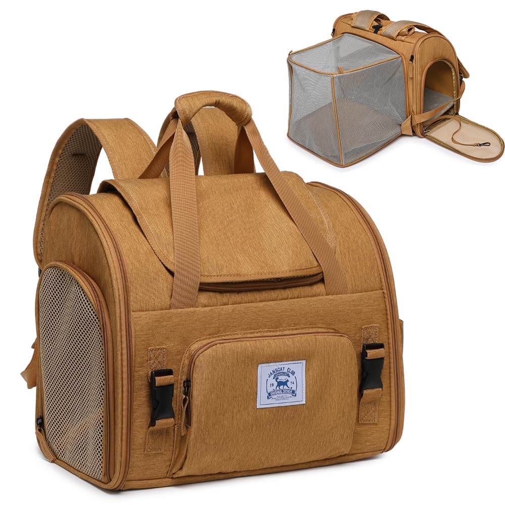 Breathable Collapsible Pet Backpack Carrier W16787