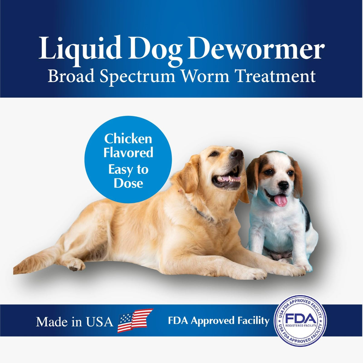 Broad Spectrum Dog Dewormer Treatment 120ml Banana Flavour G404915