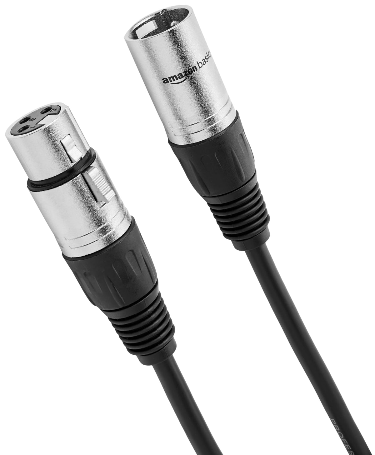 2-Pack 15 Foot Black XLR Microphone Cable O3483