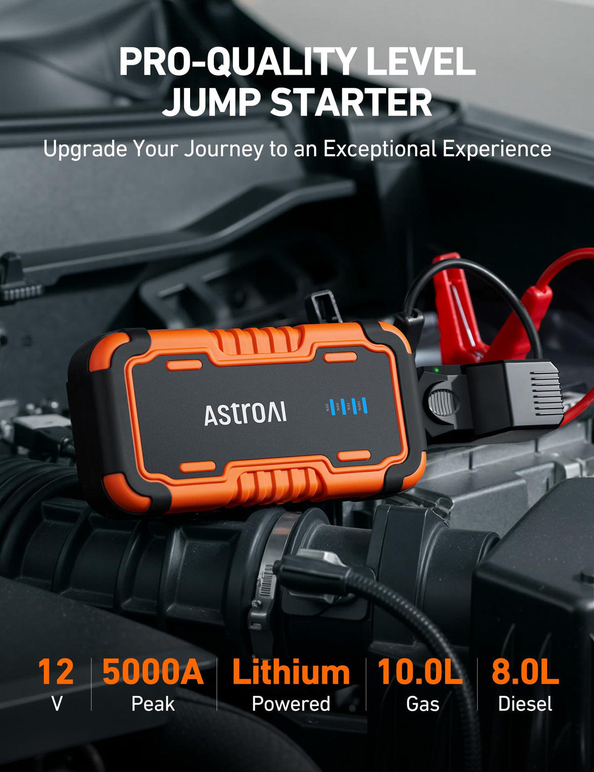 12V 5000A Lithium Car Jump Starter K706233