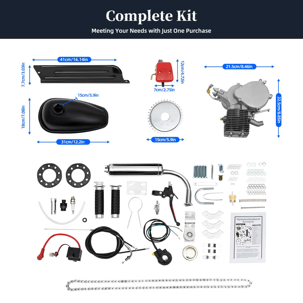 100cc 2 Stroke Bicycle Engine Kit Q62593