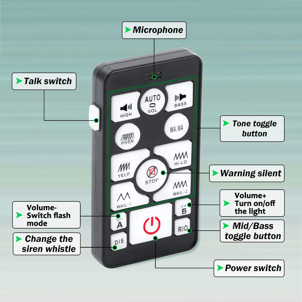 Emergency Siren Pa System I2655