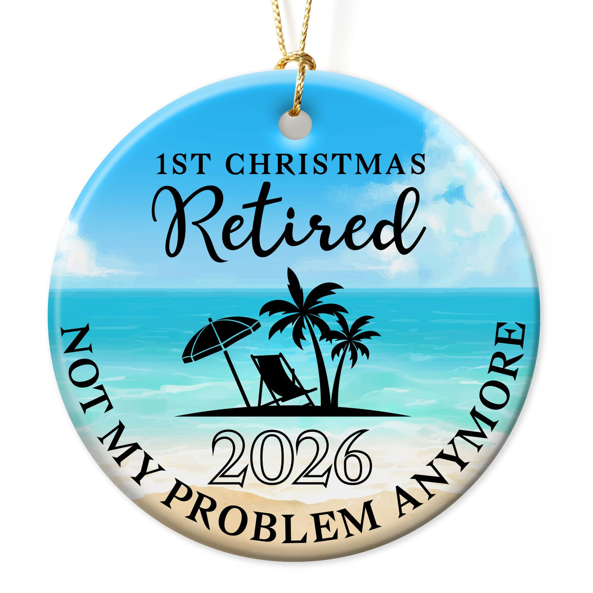 Retirement Ornament 2026 R315