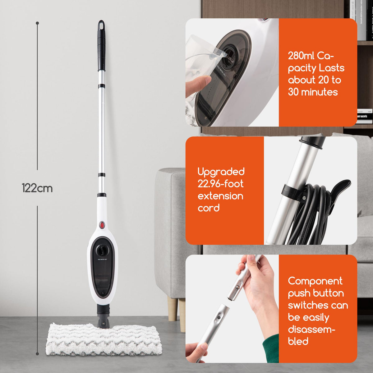 10-in-1 Steam Mop K3469